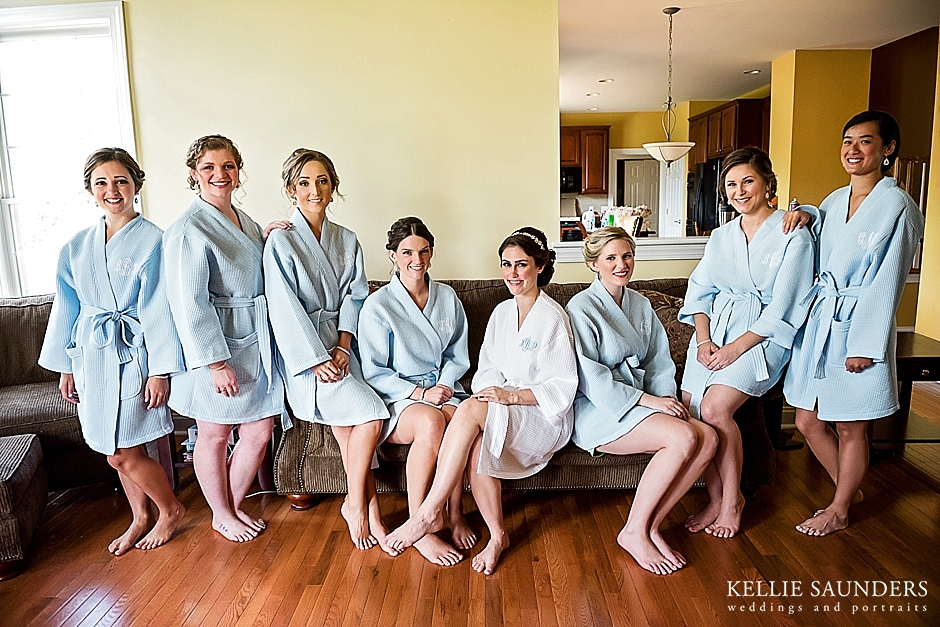 Bridesmaid robes
